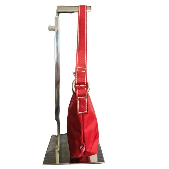 POLO JEANS CO. by Ralph Lauren NWT Vintage Y2K Nylon Small Bag/Baguette – Red - Picture 4 of 11